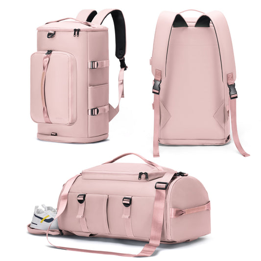 Gym Bag for Men and Women, Pink