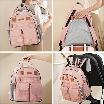 Diaper Bag Backpack , Pink